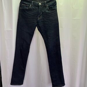 American Eagle Outfitters Men's Deep Indigo Slim Jeans